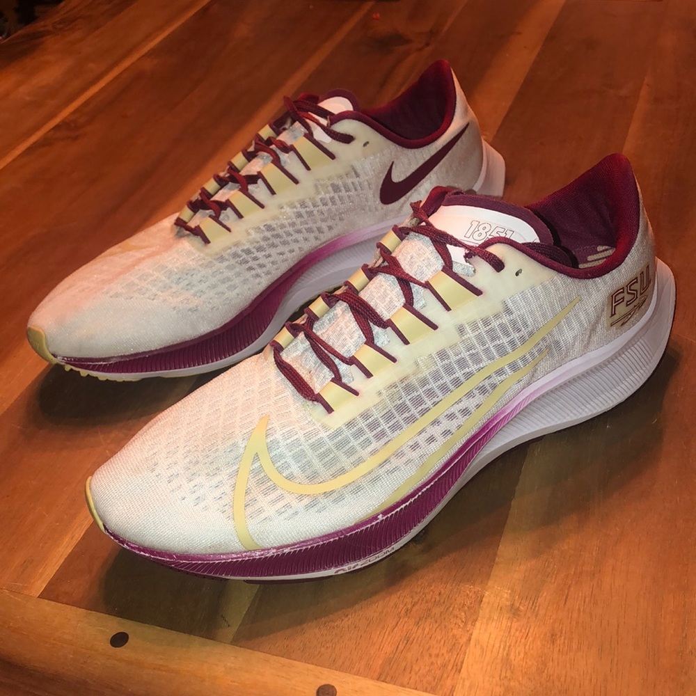 FSU Nike Air Zoom Pegasus 37 Running shoes Size 12 Light Wear
